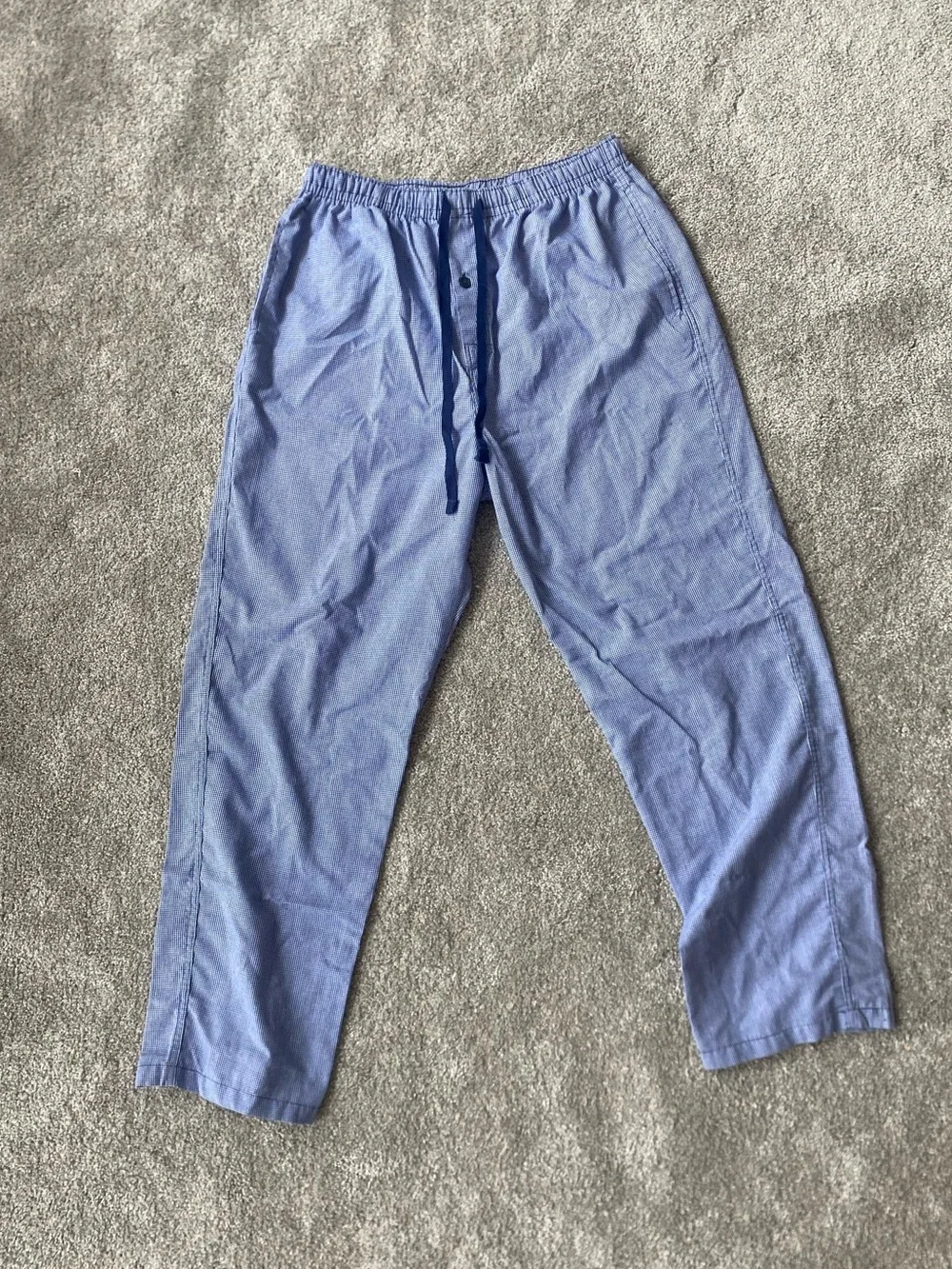J. Crew Men's Medium Blue Drawstring Joggers